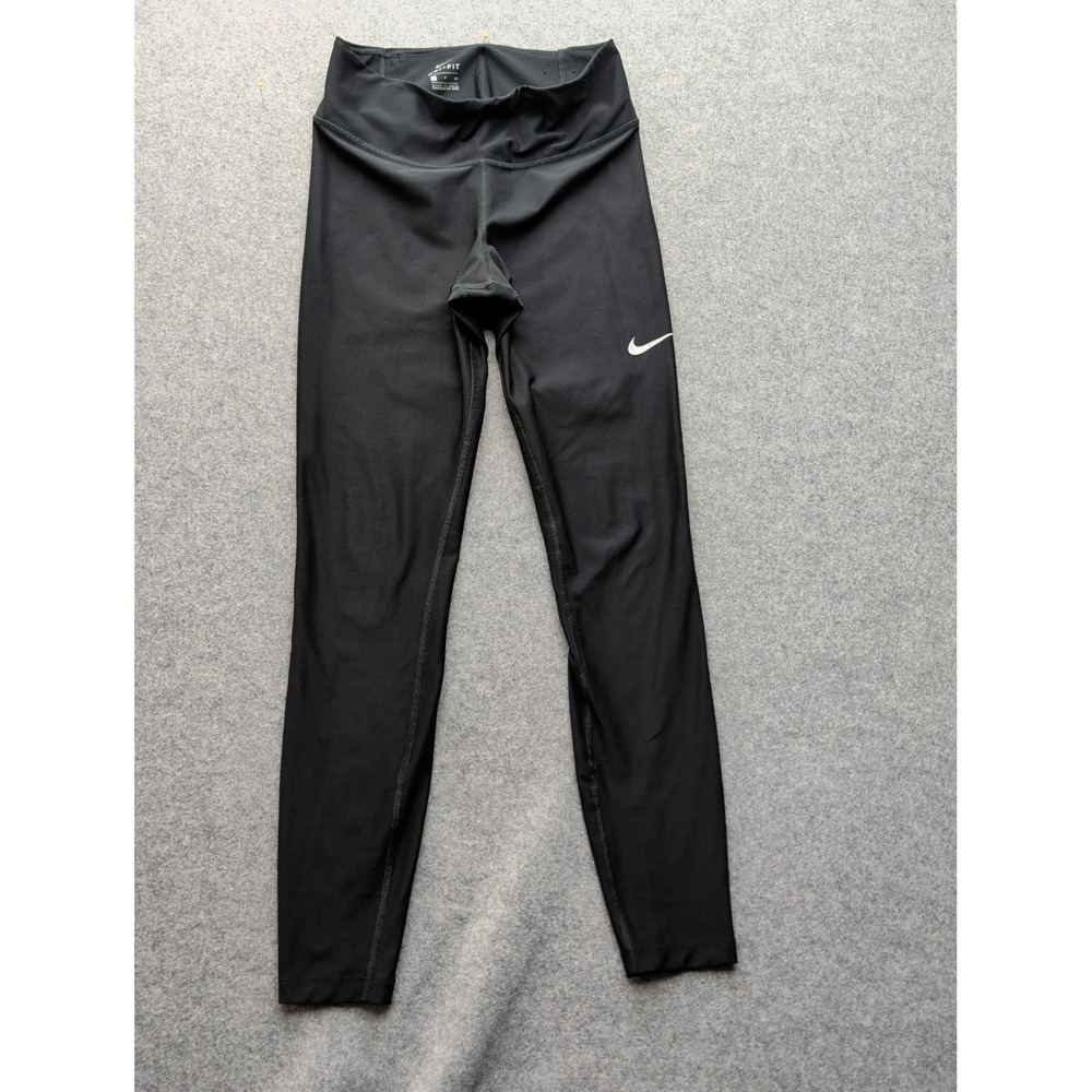 Nike Dri-FIT Women's Black Pull-On Skinny Leggings Size S